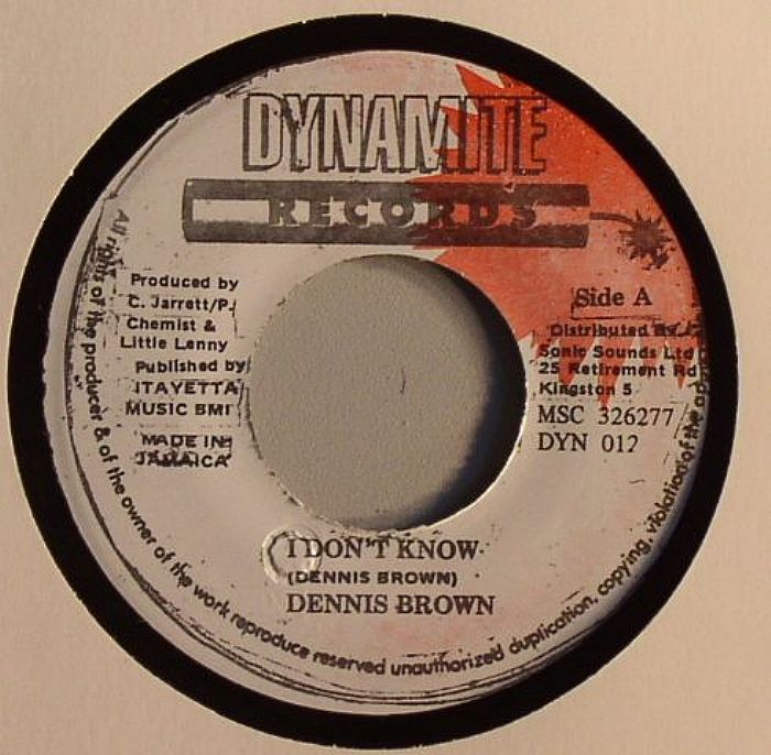 Dennis Brown I Don't Know