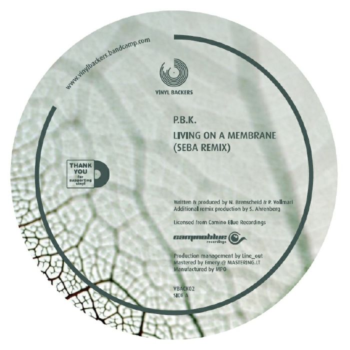 Seba | Deep Blue PBK: Seba and Deep Blue Remixes (reissue)