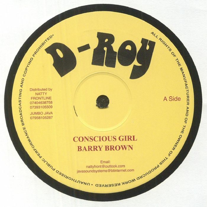 Barry Brown Conscious Girl