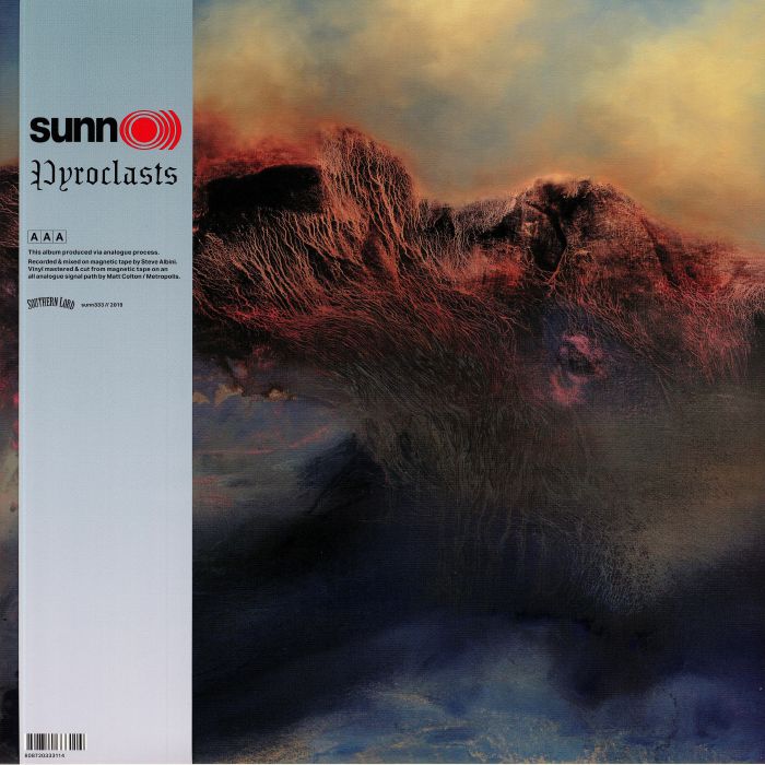Sunn O – Pyroclasts vinyl cover