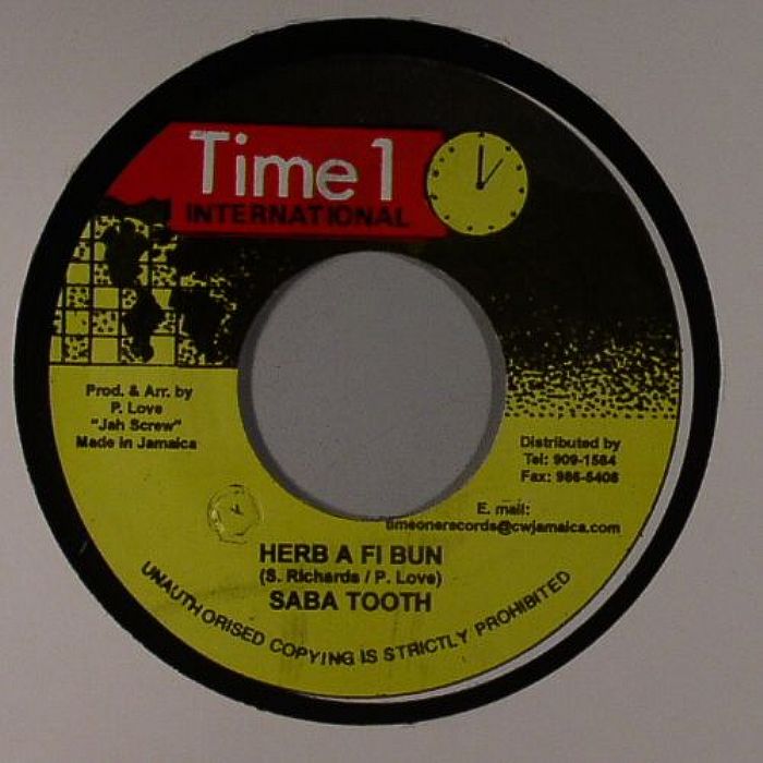 Saba Tooth Herb A Fi Bun (Under Mi Sensi/African Beat Riddim)
