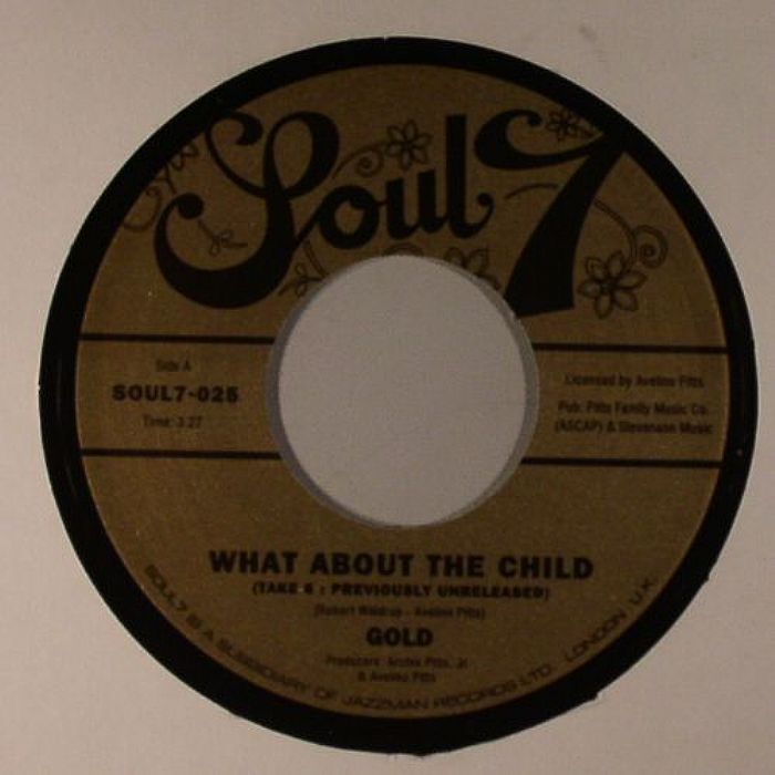Gold – What About The Child vinyl cover