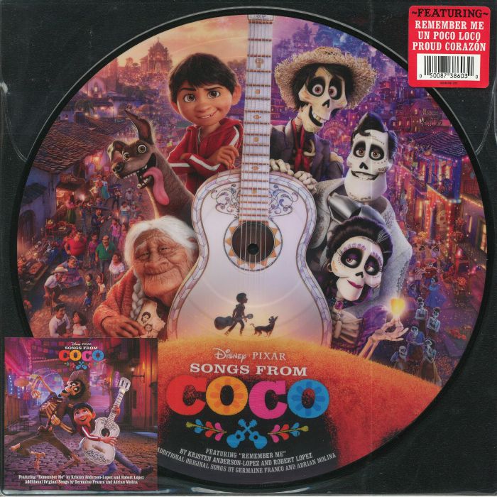 Various Artists – Songs From Coco (Soundtrack) vinyl cover