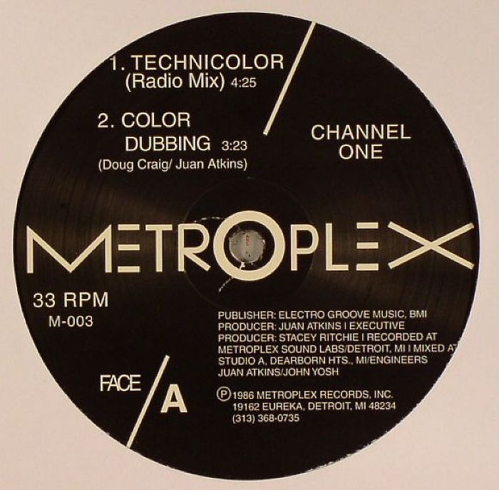 Channel One – Technicolor vinyl cover