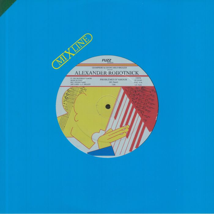 Alexander Robotnick – Problemes DAmour vinyl cover
