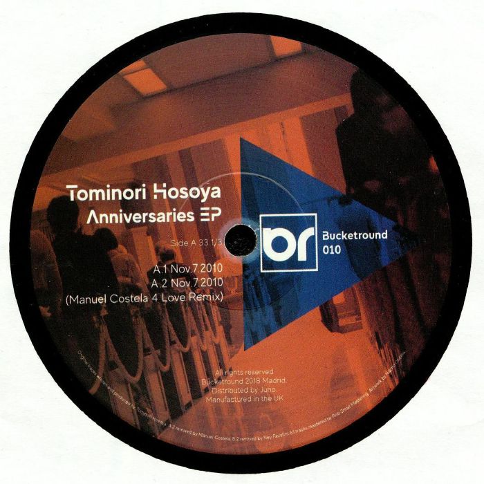 Tominori Hosoya Anniversaries EP (Manuel Costela, Ney Faustini remixes)