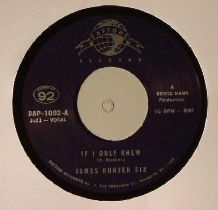 James Hunter Six If I Only Knew