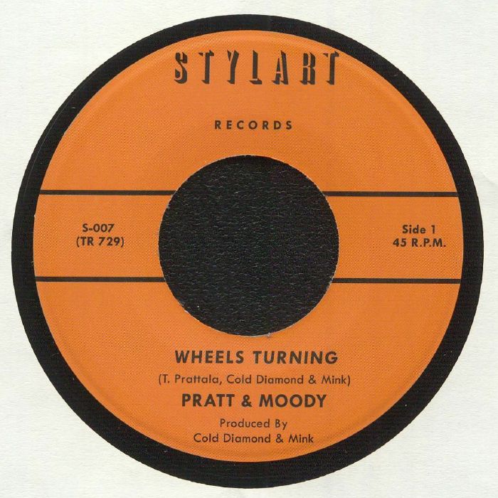 Pratt and Moody – Wheels Turning vinyl cover