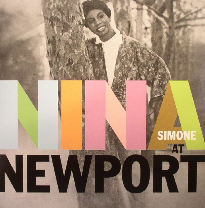 Nina Simone – Nina At Newport (reissue) vinyl cover