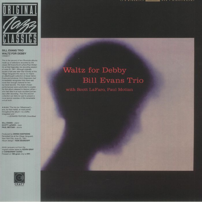 Bill Evans Trio Waltz For Debby