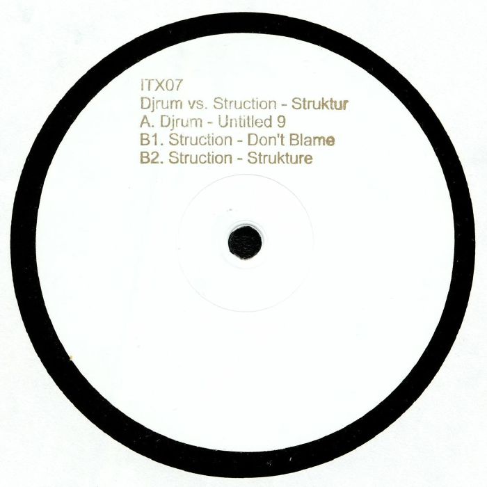 Djrum | Struction – Struktur vinyl cover