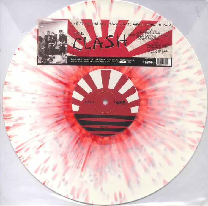 The Clash Live At Nakano Sun Plaza Tokyo Japan February 1982 (Record Store Day RSD 2022)