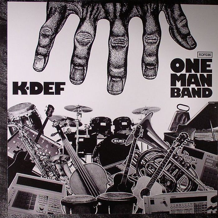 K Def – One Man Band vinyl cover