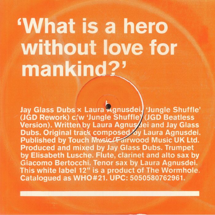 Jay Glass Dubs | Laura Agnusdei Jungle Shuffle (Orange Cover Version)