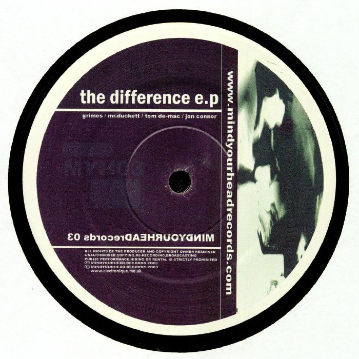 Grimes | Mr Duckett | Tom De-mac | Jon Connor The Difference EP