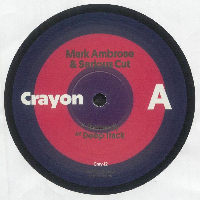 Mark Ambrose | Serious Cut – Remedy EP vinyl cover
