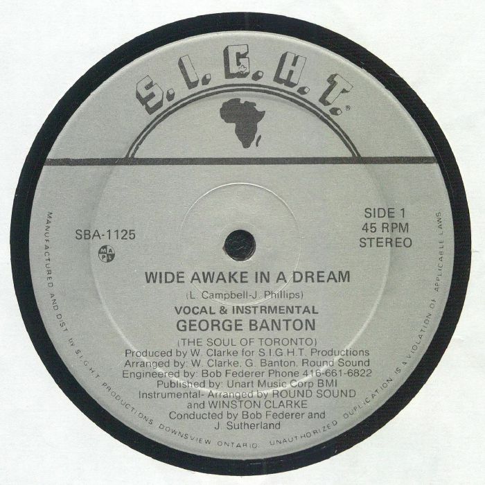 George Banton Wide Awake In A Dream