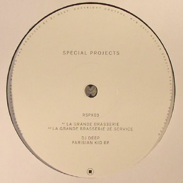 DJ Deep – Parisian Kid EP vinyl cover