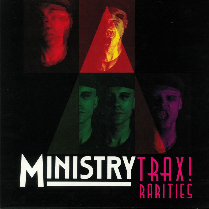 Ministry – Trax! Rarities vinyl cover