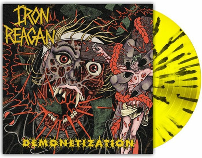 Iron Reagan – Demonetization vinyl cover