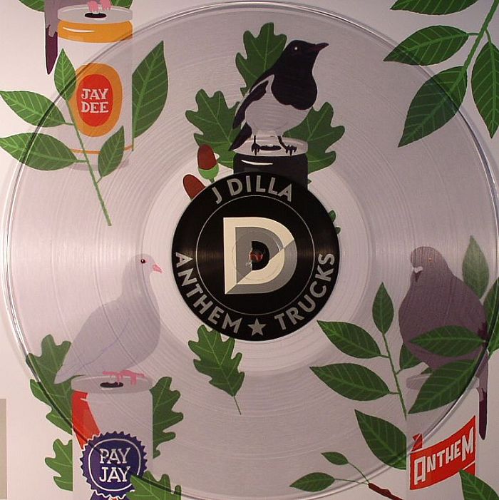 J Dilla – Anthem vinyl cover