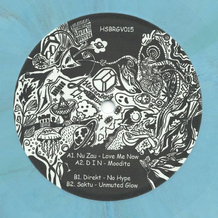 Nu Zau | D I N | Direkt | Saktu – HSBRGV 015 vinyl cover