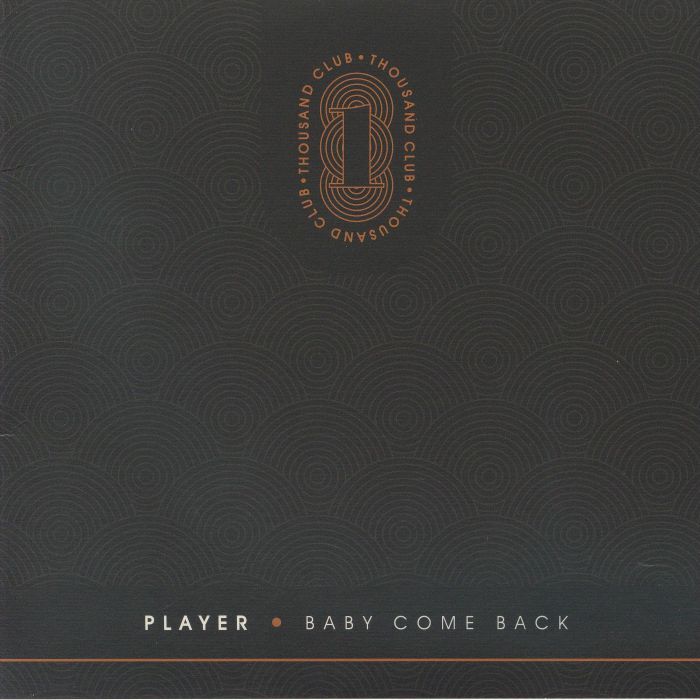 Player – Baby Come Back vinyl cover