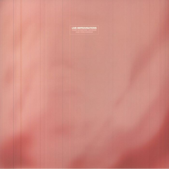 Chihei Hatakeyama | Hakobune | Zake | From Overseas – Live Improvisations vinyl cover