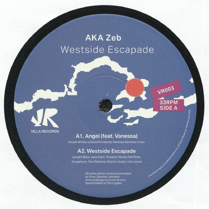 Aka Zeb – Westside Escapade vinyl cover