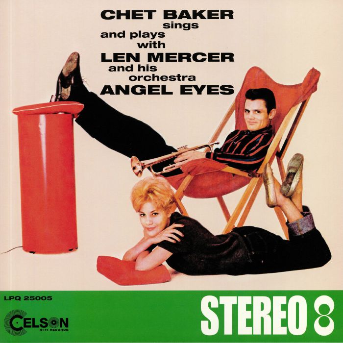 Chet Baker | Len Mercer and His Orchestra – Angel Eyes vinyl cover