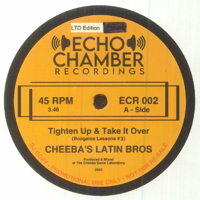Cheebas Latin Bros – Tighten Up and Take It Over vinyl cover
