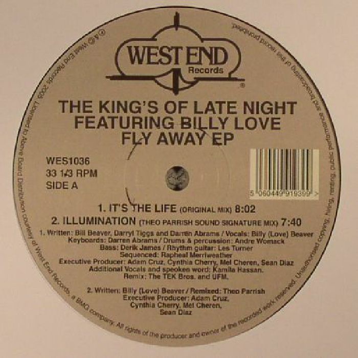 The Kings Of The Late Night | Billy Love Fly Away EP (remastered)