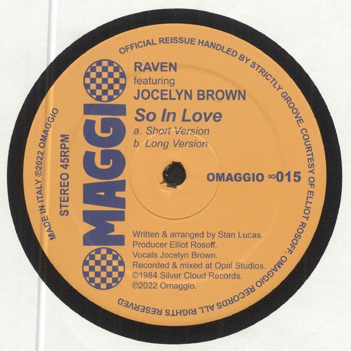 Raven | Jocelyn Brown So In Love