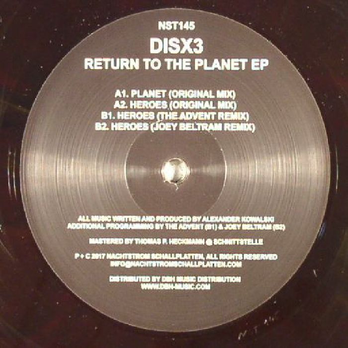 Disx3 Return To The Planet EP