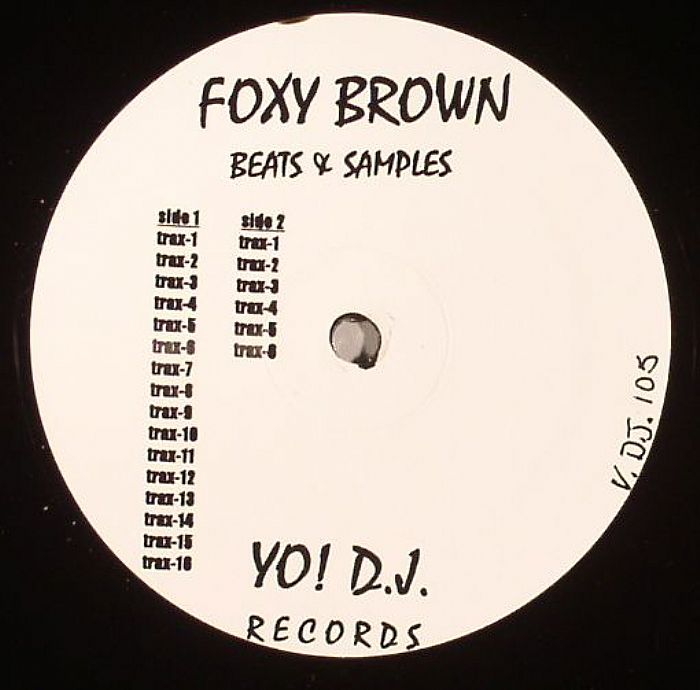 Foxy Brown Beats and Samples (warehouse find)