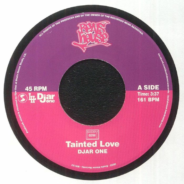 Djar One – Tainted Love vinyl cover