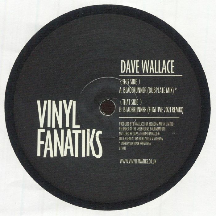 Dave Wallace – Bladerunner vinyl cover