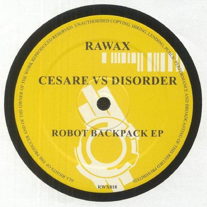 Cesare Vs Discorder Robot Backpack EP
