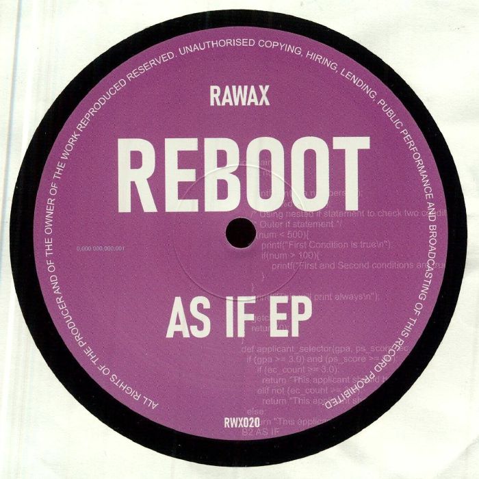 Reboot As If EP