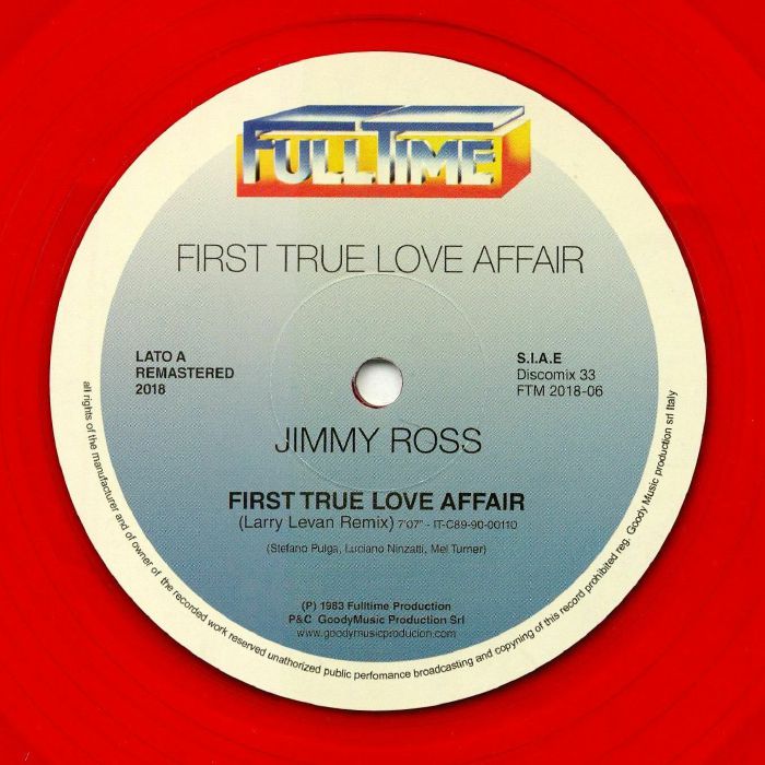 Jimmy Ross First True Love Affair (remastered)