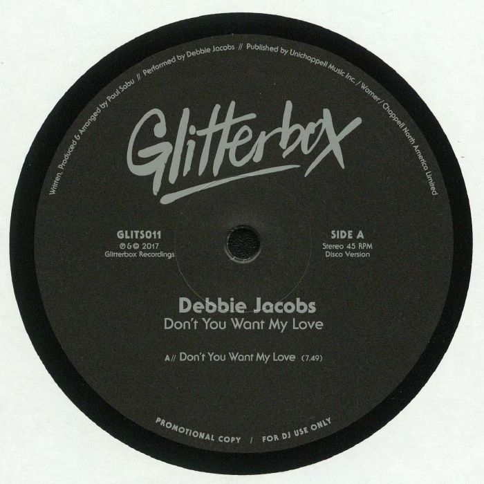 Debbie Jacobs Dont You Want My Love
