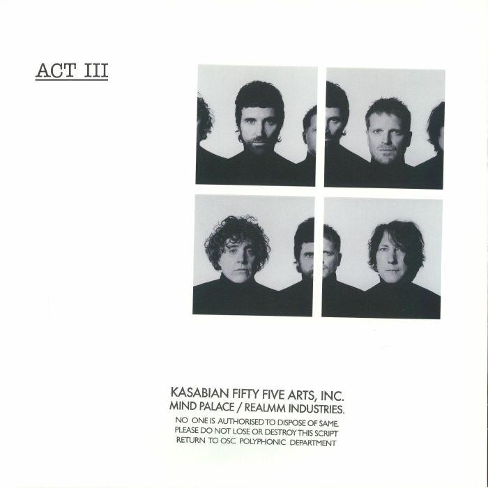 Kasabian – Act III vinyl cover