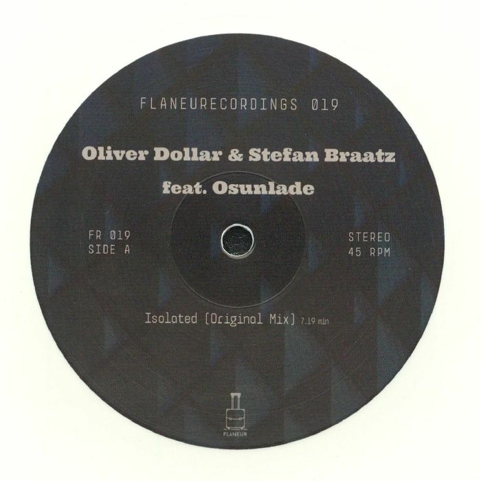 Oliver Dollar | Stefan Braatz | Osunlade – Isolated (rissue) vinyl cover