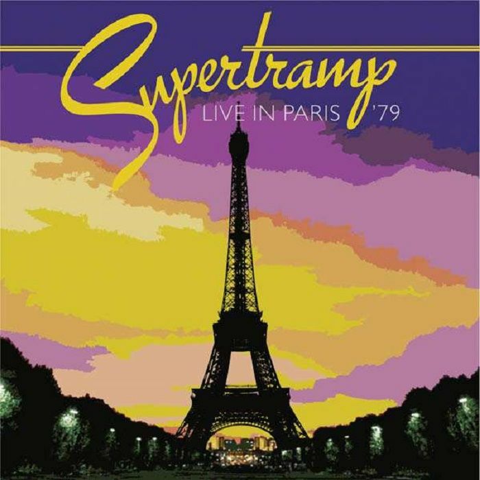 Supertramp – Live In Paris December 1st 1979 vinyl cover