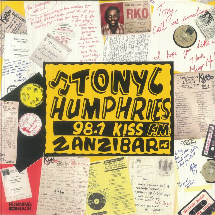 Tony Humphries – Running Back Mastermix: Kiss FM Zanzibar Years Part 1 vinyl cover