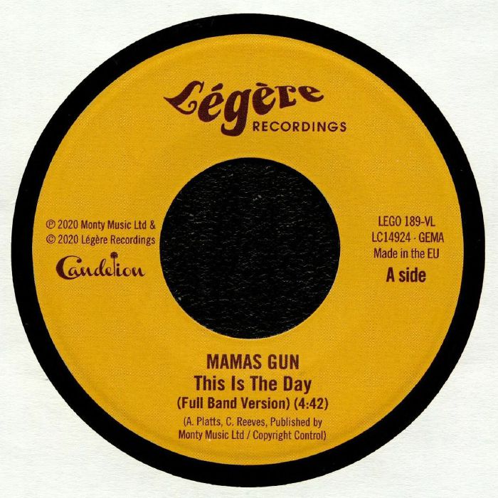 Mamas Gun – This Is The Day vinyl cover