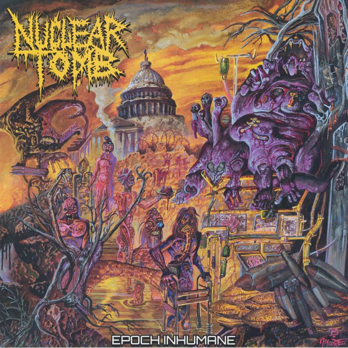 Nuclear Tomb – Epoch Inhumane vinyl cover
