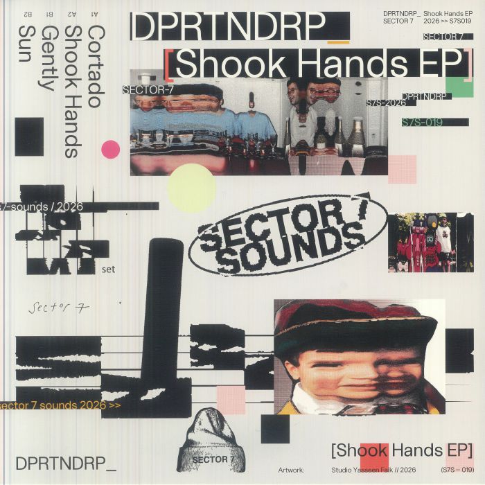 Dprtndrp – Shook Hands EP vinyl cover