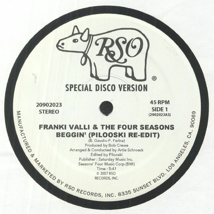 Frankie Valli | The Four Seasons Special Disco Versions