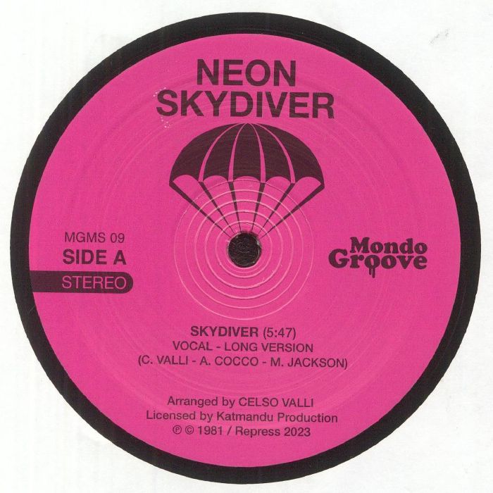 Neon Skydiver